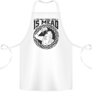 Viking Mead Funny Alcohol Beer Drunk Cotton Apron 100% Organic White