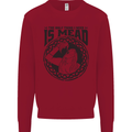 Viking Mead Funny Alcohol Beer Drunk Kids Sweatshirt Jumper Red