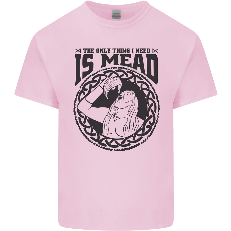 Viking Mead Funny Alcohol Beer Drunk Kids T-Shirt Childrens Light Pink