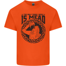 Viking Mead Funny Alcohol Beer Drunk Kids T-Shirt Childrens Orange