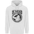 Viking Mead Funny Alcohol Beer Drunk Mens 80% Cotton Hoodie White