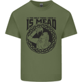 Viking Mead Funny Alcohol Beer Drunk Mens Cotton T-Shirt Tee Top Military Green