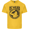 Viking Mead Funny Alcohol Beer Drunk Mens Cotton T-Shirt Tee Top Yellow