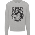 Viking Mead Funny Alcohol Beer Drunk Mens Sweatshirt Jumper Sports Grey
