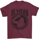 Viking Mead Funny Alcohol Beer Drunk Mens T-Shirt 100% Cotton Maroon