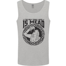 Viking Mead Funny Alcohol Beer Drunk Mens Vest Tank Top Sports Grey