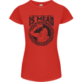 Viking Mead Funny Alcohol Beer Drunk Womens Petite Cut T-Shirt Red