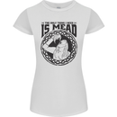 Viking Mead Funny Alcohol Beer Drunk Womens Petite Cut T-Shirt White