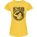 Viking Mead Funny Alcohol Beer Drunk Womens Petite Cut T-Shirt Yellow