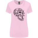 Viking Skull Symbols Womens Wider Cut T-Shirt Light Pink