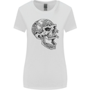 Viking Skull Symbols Womens Wider Cut T-Shirt White