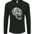 Viking Skull Symbols wp Mens Long Sleeve T-Shirt Black