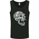 Viking Skull Symbols wp Mens Vest Tank Top Black