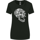 Viking Skull Symbols wp Womens Wider Cut T-Shirt Black
