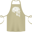 Viking Skull Thor Valhalla Norse Mythology Cotton Apron 100% Organic Khaki