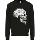 Viking Skull Thor Valhalla Norse Mythology Kids Sweatshirt Jumper Black
