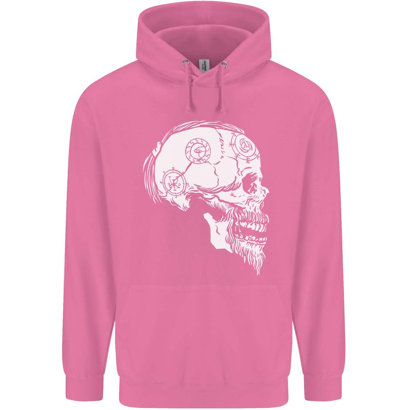 Viking Skull Thor Valhalla Norse Mythology Mens 80% Cotton Hoodie Azelea