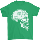 Viking Skull Thor Valhalla Norse Mythology Mens T-Shirt Cotton Gildan Irish Green