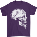 Viking Skull Thor Valhalla Norse Mythology Mens T-Shirt Cotton Gildan Purple