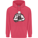 Viking Skull & Sword Thor Valhalla Childrens Kids Hoodie Heliconia