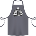 Viking Skull & Sword Thor Valhalla Cotton Apron 100% Organic Steel