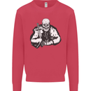Viking Skull & Sword Thor Valhalla Kids Sweatshirt Jumper Heliconia