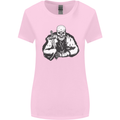 Viking Skull & Sword Thor Valhalla Womens Wider Cut T-Shirt Light Pink