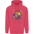Viking Symbols Skull Childrens Kids Hoodie Heliconia