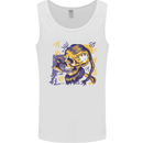 Viking Symbols Skull Mens Vest Tank Top White