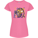 Viking Symbols Skull Womens Petite Cut T-Shirt Azalea