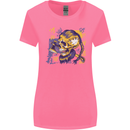 Viking Symbols Skull Womens Wider Cut T-Shirt Azalea