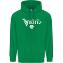 Viking Thor Odin Valhalla Norse Mythology Childrens Kids Hoodie Irish Green
