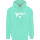 Viking Thor Odin Valhalla Norse Mythology Childrens Kids Hoodie Peppermint