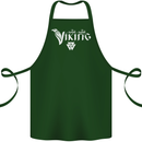 Viking Thor Odin Valhalla Norse Mythology Cotton Apron 100% Organic Forest Green