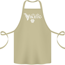 Viking Thor Odin Valhalla Norse Mythology Cotton Apron 100% Organic Khaki