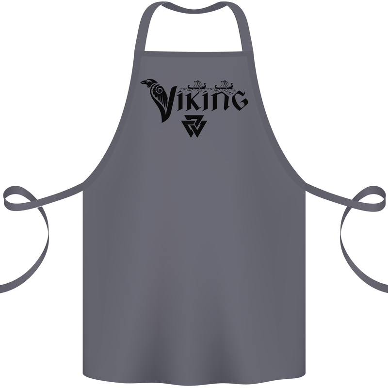 Viking Thor Odin Valhalla Norse Mythology Cotton Apron 100% Organic Steel