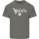 Viking Thor Odin Valhalla Norse Mythology Kids T-Shirt Childrens Charcoal