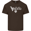 Viking Thor Odin Valhalla Norse Mythology Kids T-Shirt Childrens Chocolate