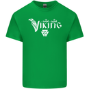 Viking Thor Odin Valhalla Norse Mythology Kids T-Shirt Childrens Irish Green