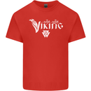 Viking Thor Odin Valhalla Norse Mythology Kids T-Shirt Childrens Red