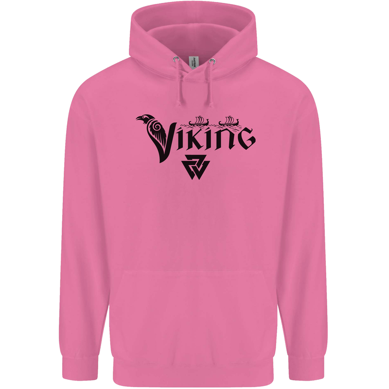 Viking Thor Odin Valhalla Norse Mythology Mens 80% Cotton Hoodie Azelea