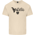 Viking Thor Odin Valhalla Norse Mythology Mens Cotton T-Shirt Tee Top Natural