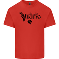 Viking Thor Odin Valhalla Norse Mythology Mens Cotton T-Shirt Tee Top Red
