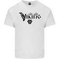Viking Thor Odin Valhalla Norse Mythology Mens Cotton T-Shirt Tee Top White