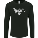 Viking Thor Odin Valhalla Norse Mythology Mens Long Sleeve T-Shirt Black