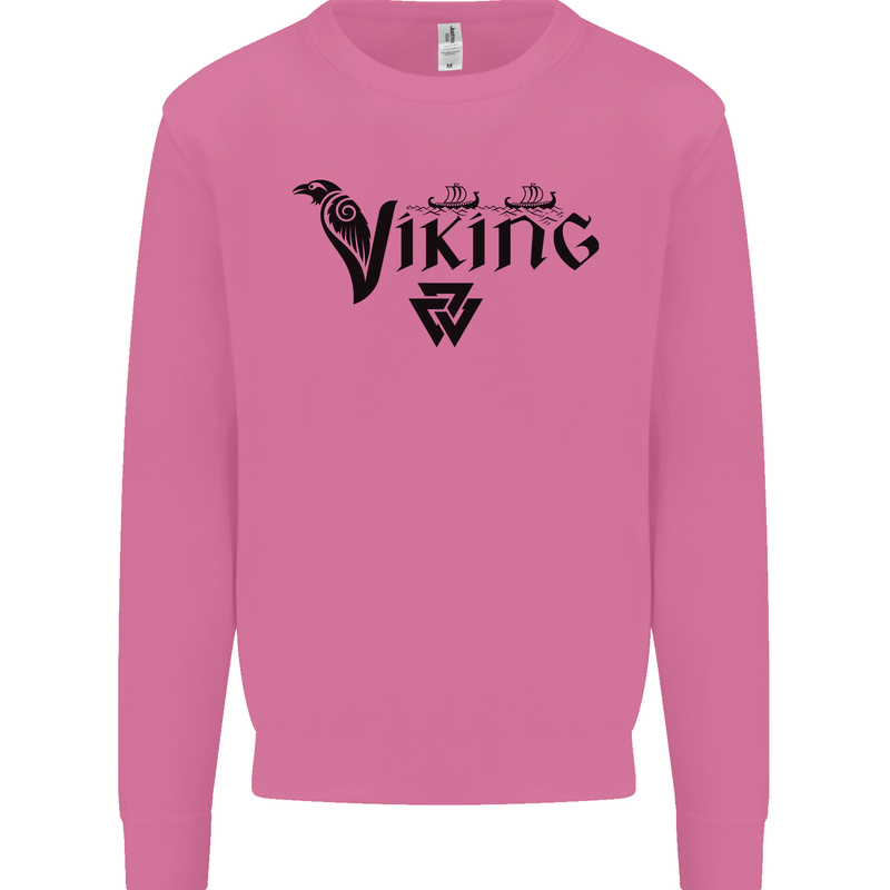 Viking Thor Odin Valhalla Norse Mythology Mens Sweatshirt Jumper Azalea