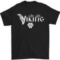 Viking Thor Odin Valhalla Norse Mythology Mens T-Shirt Cotton Gildan Black