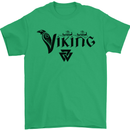 Viking Thor Odin Valhalla Norse Mythology Mens T-Shirt Cotton Gildan Irish Green