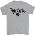 Viking Thor Odin Valhalla Norse Mythology Mens T-Shirt Cotton Gildan Sports Grey