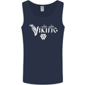 Viking Thor Odin Valhalla Norse Mythology Mens Vest Tank Top Navy Blue